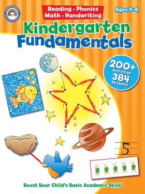 cover image of Kindergarten Fundamentals, Grade K